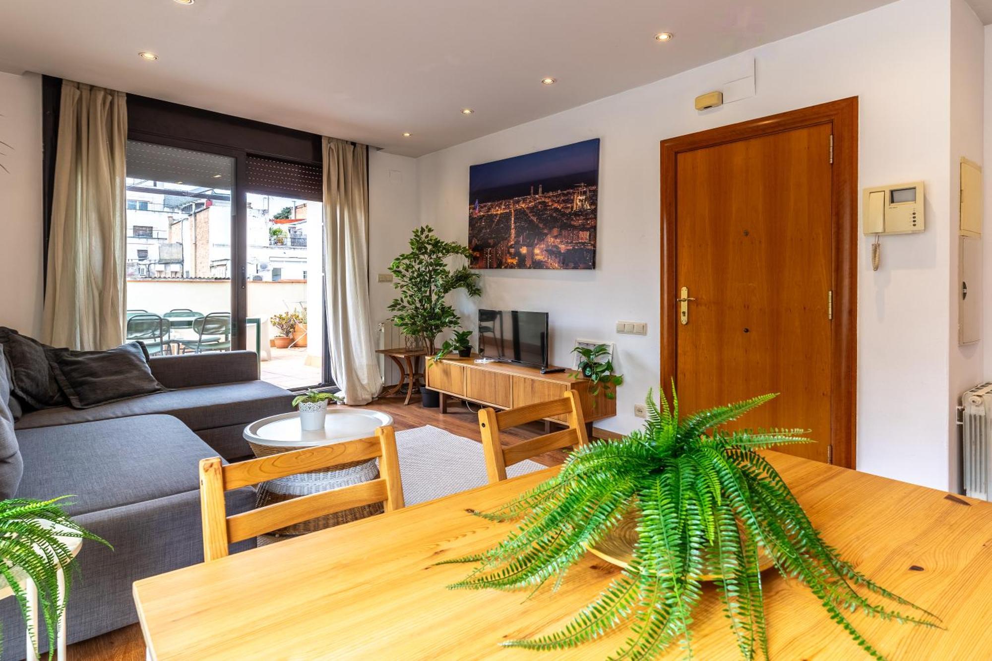 Centrico Apartamento Con Terraza برشلونة المظهر الخارجي الصورة